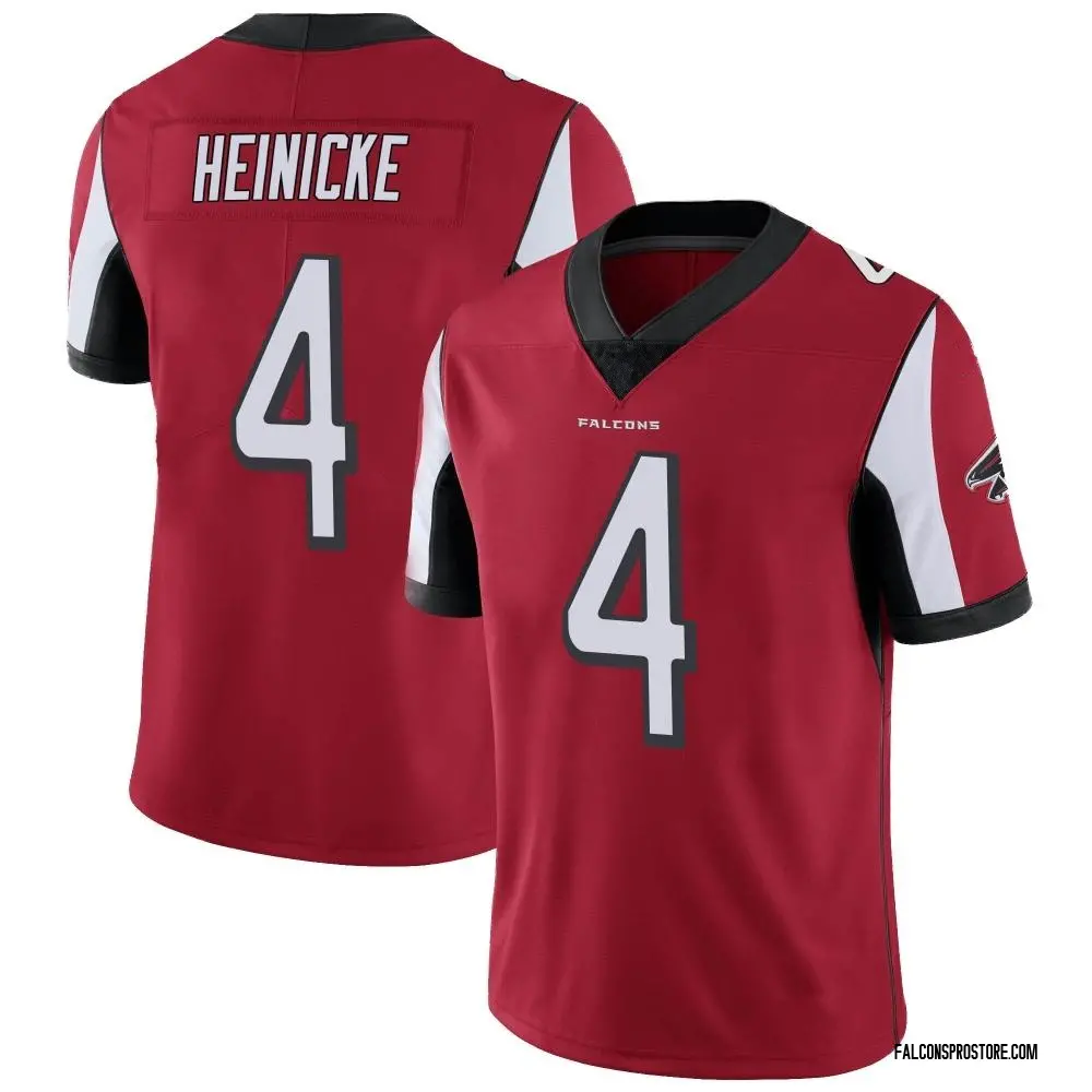 Youth Limited Taylor Heinicke Atlanta Falcons Red Team Color Vapor Untouchable Jersey